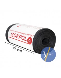 Folia fundamentowa PVC IZOKPOL 1,2 mm, 25 cm