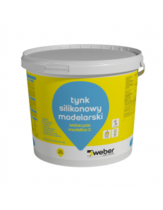 Tynk silikonowy Weber.pas modelino C / BE 25 kg