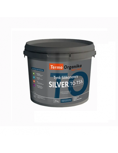 Tynk silikonowy Termo Organika SILVER TO-TSS 25 kg