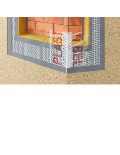 Narożnik uniwersalny PCV z siatką Bella Plast 10x10 25 m 2