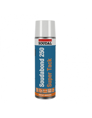 Klej do folii paroizolacyjnej w sprayu Soudal 250 Super Tack 500 ml