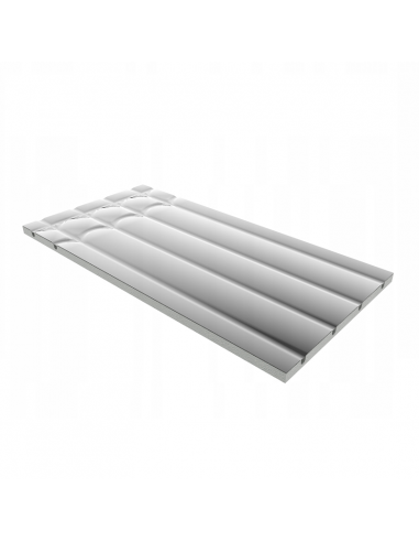 Płyta styropianowa prosta z łukami Sander Alu EPS 400 20 mm (0,72 m²)