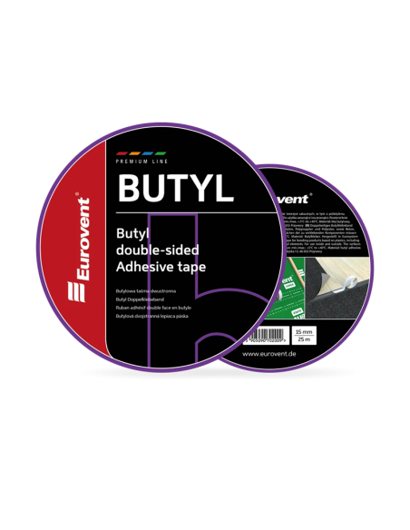 Taśma Eurovent BUTYL 15mm x 1mm x 25m etykieta