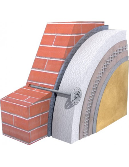 KOŁEK / KOŁKI DO STYROPIANU KOELNER KI-120 GR.12 cm trzpień plastikowy