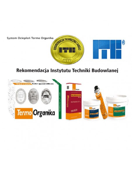 Tynk akrylowy Termo Organika TO-TA  25 kg