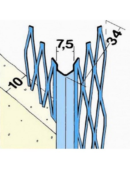Narożnik uniwersalny PCV 250 cm