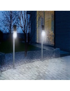 Lampa LED z panelem fotowoltaicznym Steinel XSolar GL-S srebrna 2