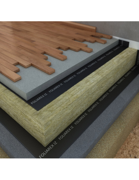 Folia budowlana FOLIAREX IZ 0,2 mm 4x25