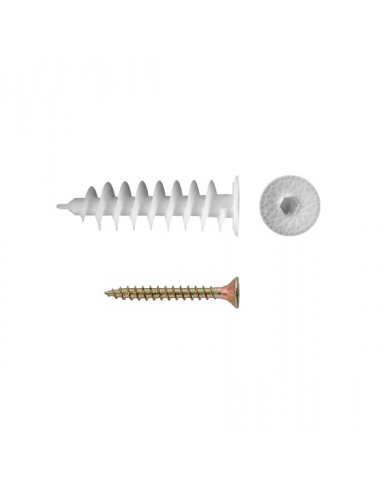 Kołki ślimakowe RawlPlug 28 x 85 mm z wkrętem