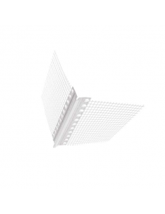 Narożnik z siatką PVC do tynków mokrych 4 mm 300 cm