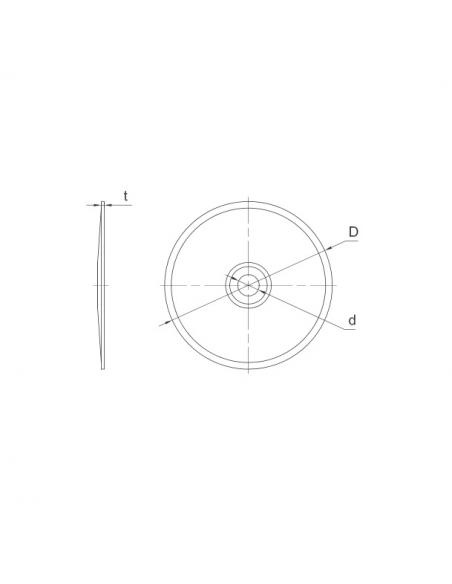 Talerzyki do wkrętów R-WBT RawlPlug POK 76 mm (100 szt.)