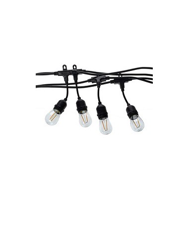 Girlanda z żarówkami filamentowymi 10x1,5W, 10 m